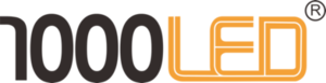 1000LED INC. logo